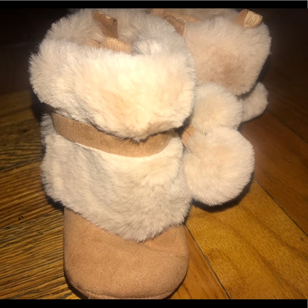 Tan Faux Fur Boots